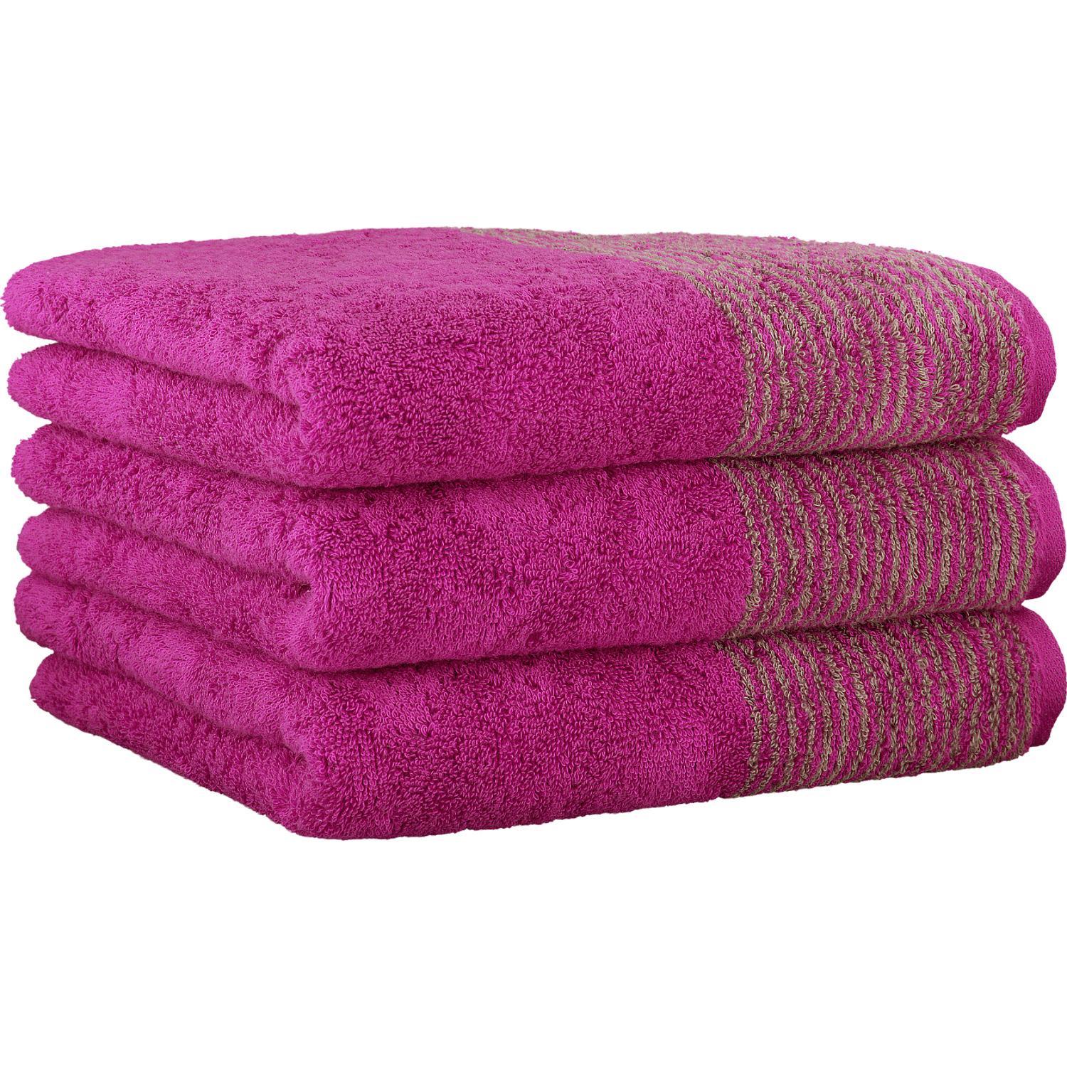Полотенце гостевое 30 х 50 см Berry Two-Tone Cawo | https://grandposuda.com.ua