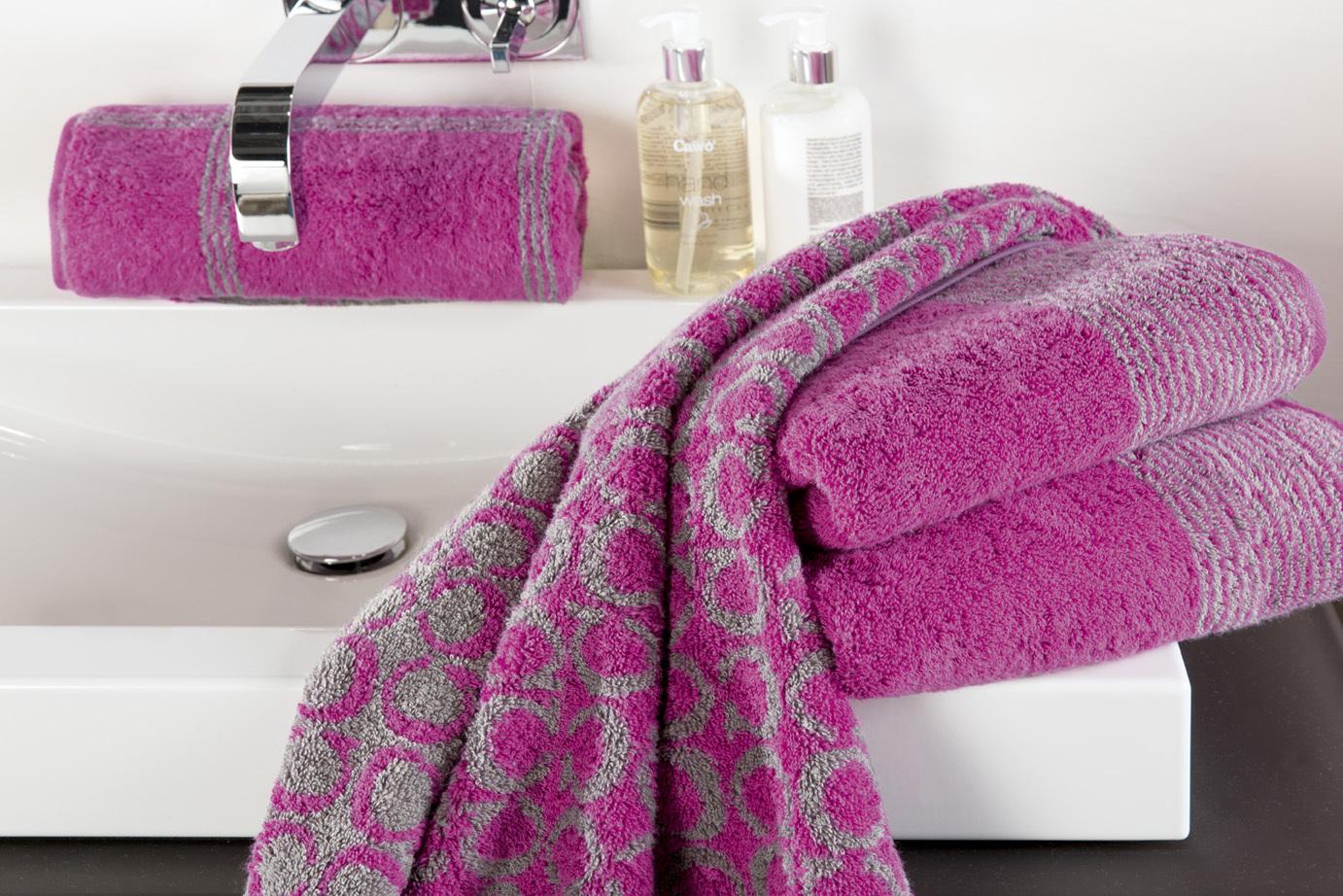 Полотенце гостевое 30 х 50 см Berry Two-Tone Cawo | https://grandposuda.com.ua