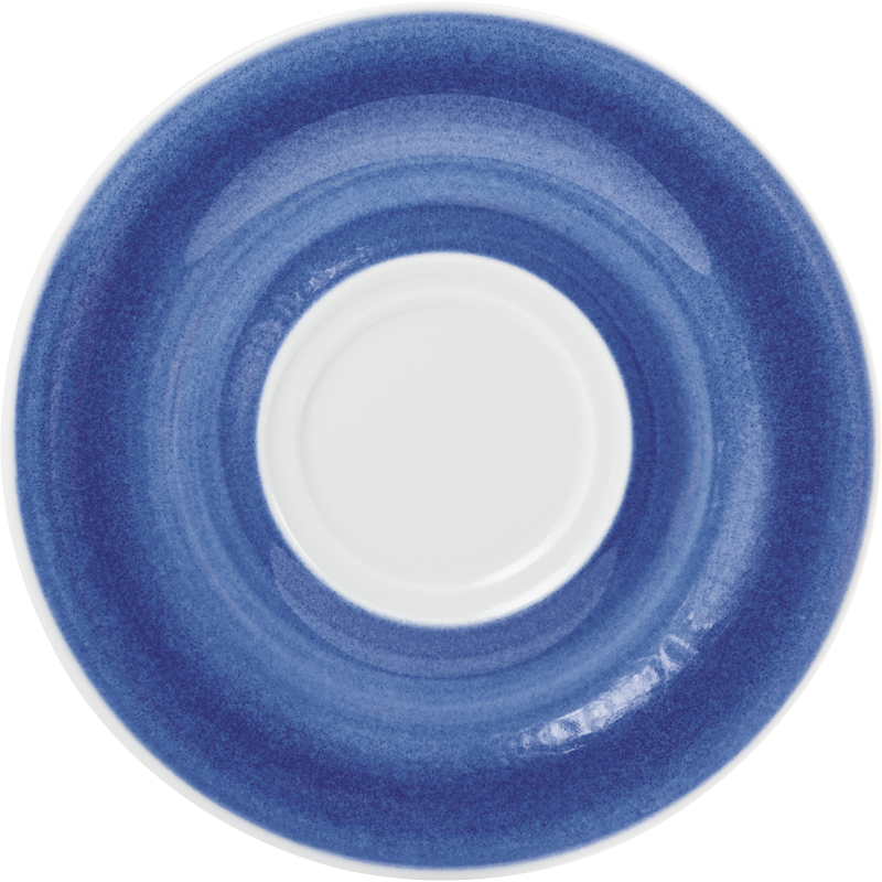 Kahla Блюдце к чашке для капучино 16 см We Make Blue | https://grandposuda.com.ua