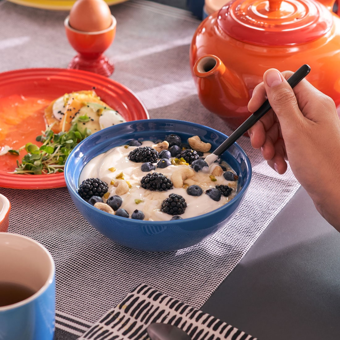 Le Creuset Пиала 16 см Ombré Grau | https://grandposuda.com.ua