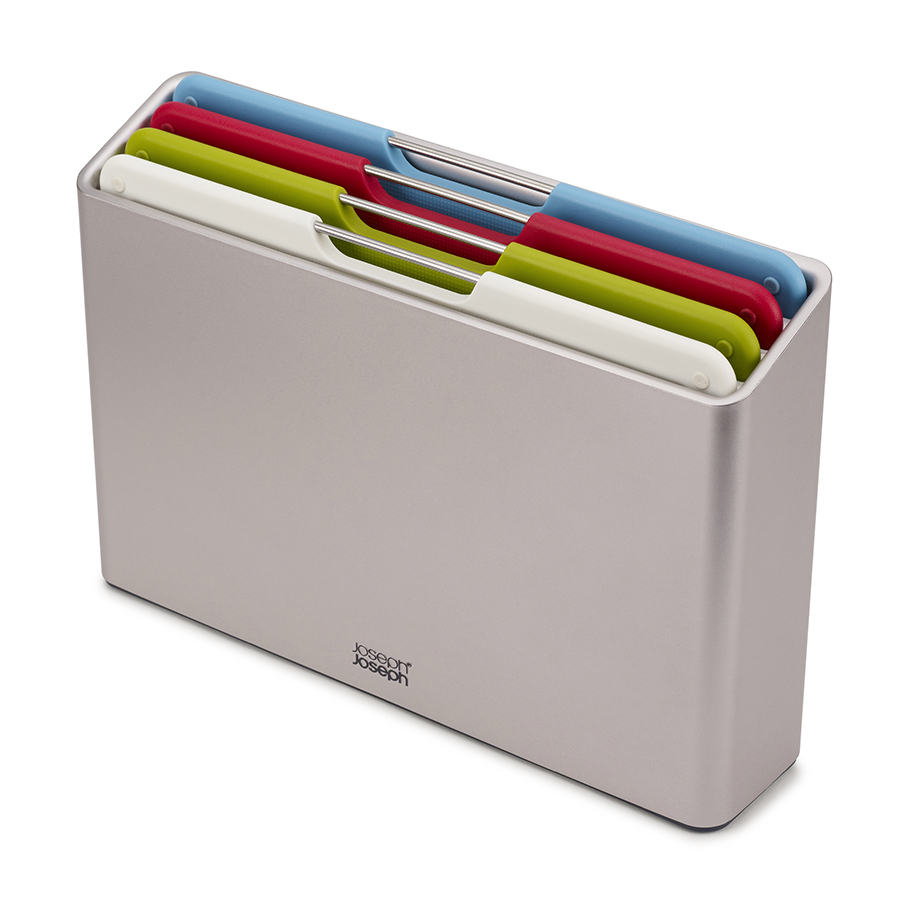 Joseph Joseph Набор разделочных досок, 7,5 х 22,2 х 32 см, серебро Folio Regular | https://grandposuda.com.ua