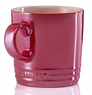 Le Creuset Кружка з ручкою 0,35 л Metallic Kirschrot | https://grandposuda.com.ua
