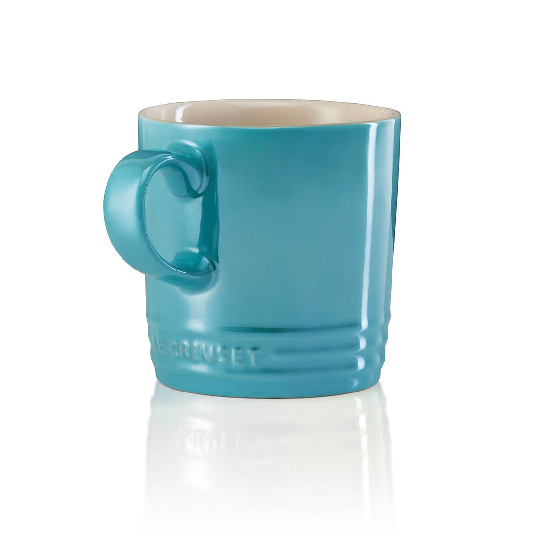 Le Creuset Кружка 350 мл, бирюзовая Metallic Karibik Le Creuset Кружка 350 мл, бирюзовая Metallic Karibik | https://grandposuda.com.ua