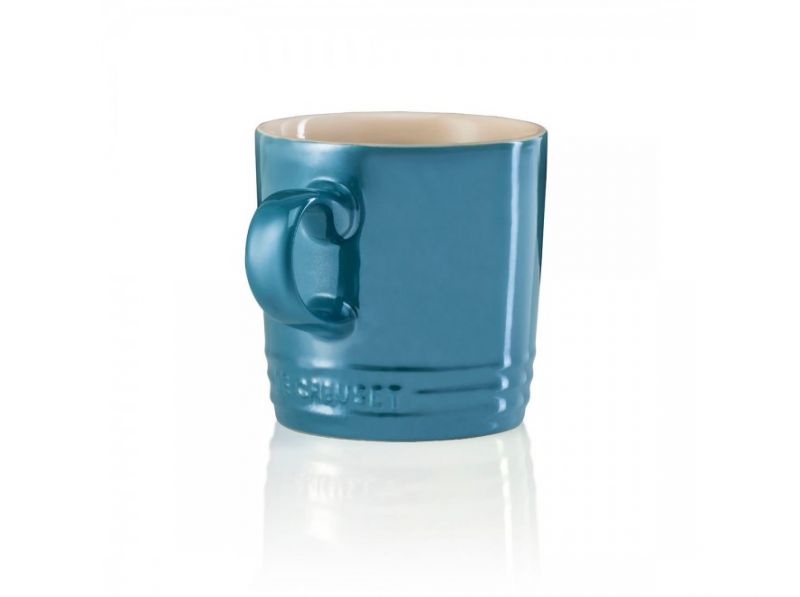 Le Creuset Кружка 350 мл, Metallic Deep Teal | https://grandposuda.com.ua
