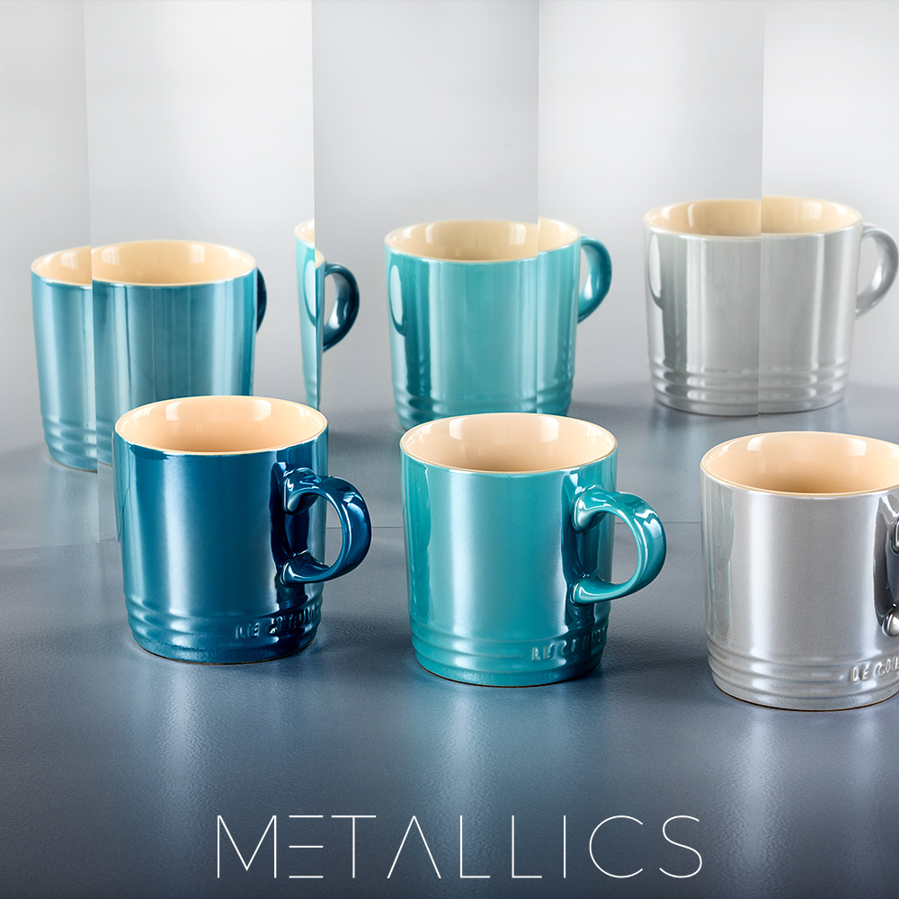 Le Creuset Кружка 350 мл Metallic Marseille | https://grandposuda.com.ua