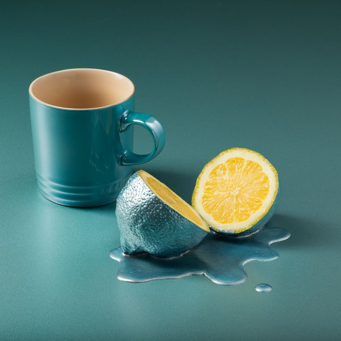 Le Creuset Кружка 350 мл, серая Ombré | https://grandposuda.com.ua