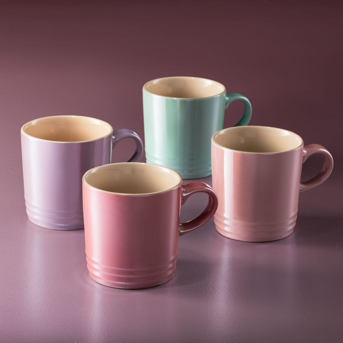Le Creuset Кружка 350 мл, розовая Ombré | https://grandposuda.com.ua