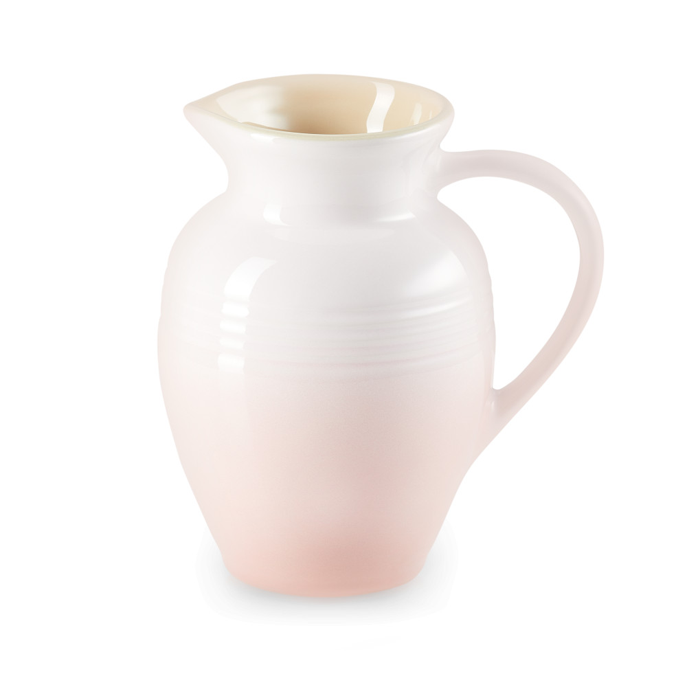 Le Creuset Глечик 1 л Shell Pink | https://grandposuda.com.ua