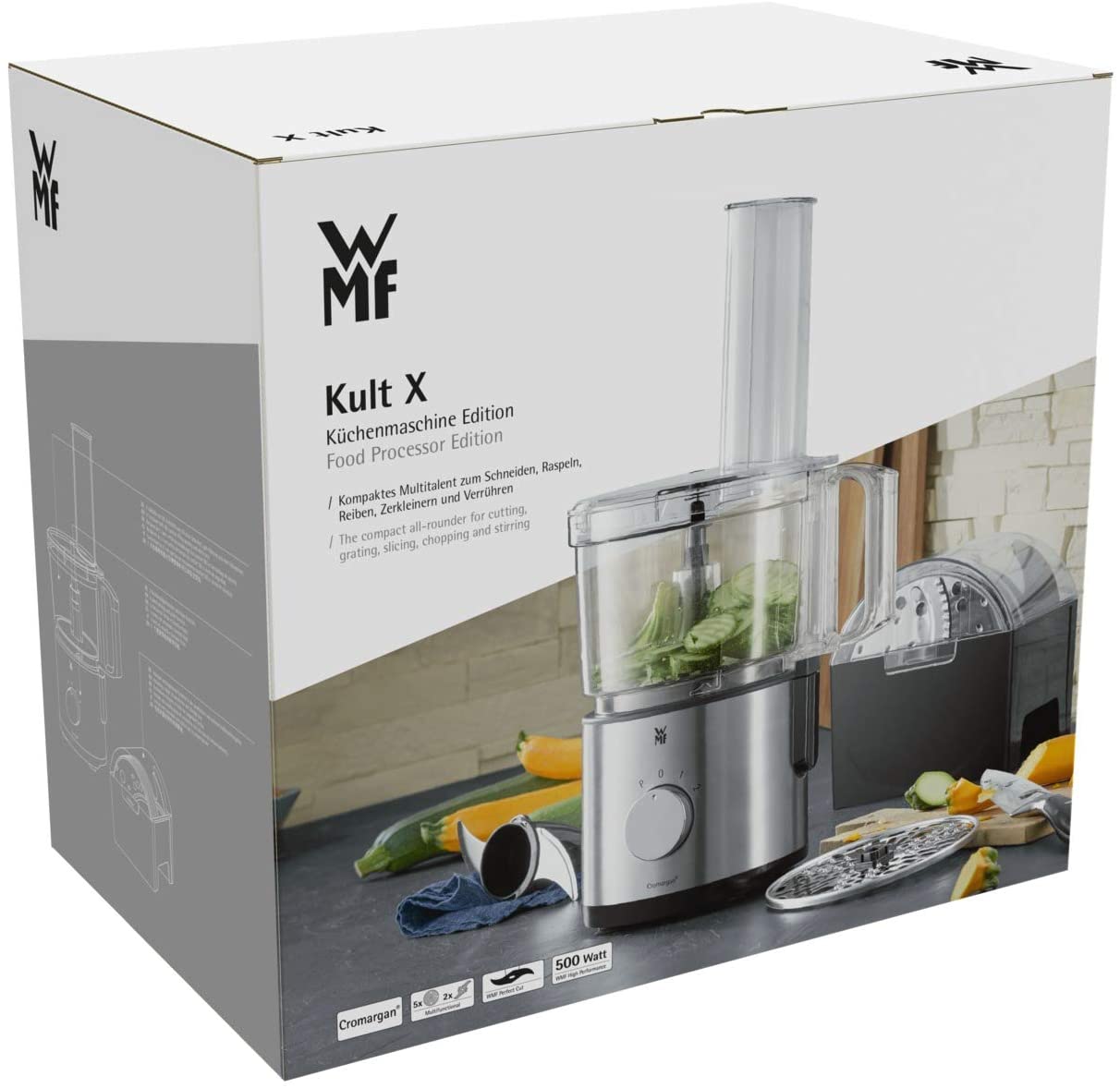 WMF Кухонный комбайн 500 Вт KULT X | https://grandposuda.com.ua
