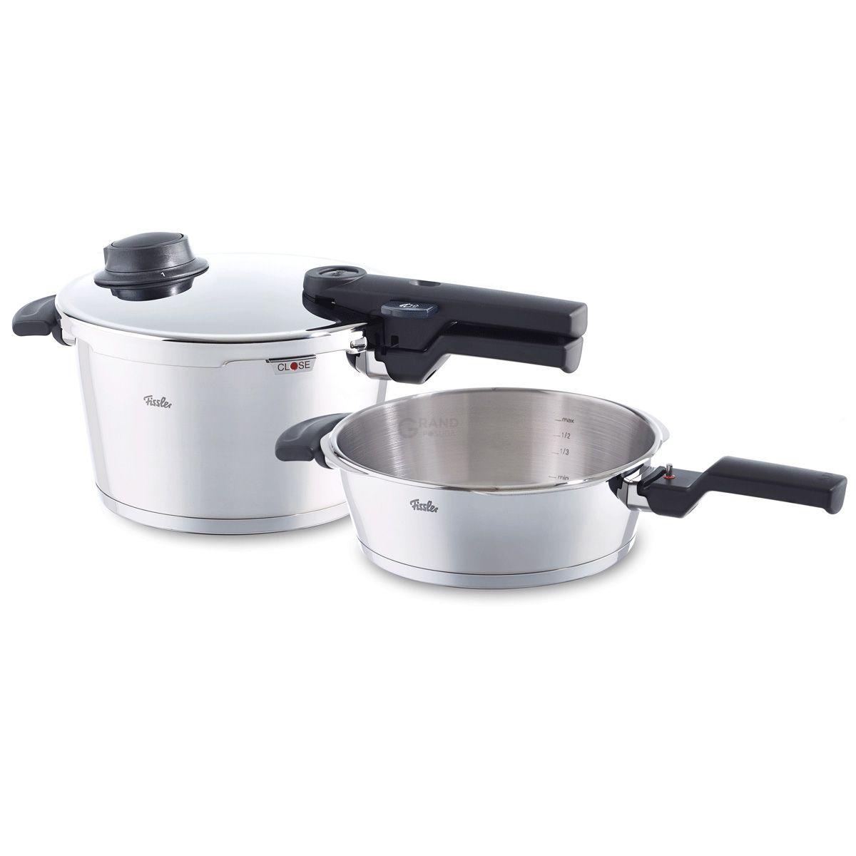Fissler Набір скороварок 4,5 + 2,5 л, 2 предмета, Vitavit Comfort | https://grandposuda.com.ua