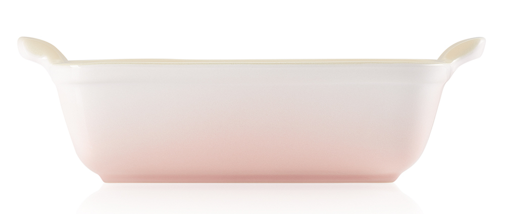 Le Creuset Блюдо для запекания 32х25 см Shell Pink | https://grandposuda.com.ua