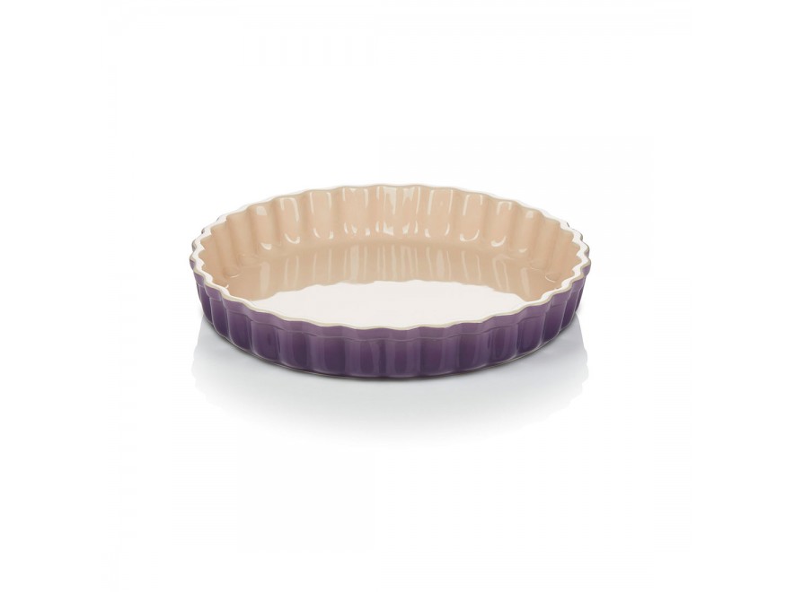 Le Creuset Форма для выпечки рифленая 28 см, фиолетовая Ultra Violet | https://grandposuda.com.ua