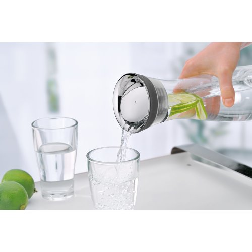 WMF Графін для води, чорний 1,50 л Basic | https://grandposuda.com.ua