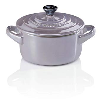 Le Creuset Міні-каструля / жаровня 10 см, Metallic Bluebell Purple | https://grandposuda.com.ua