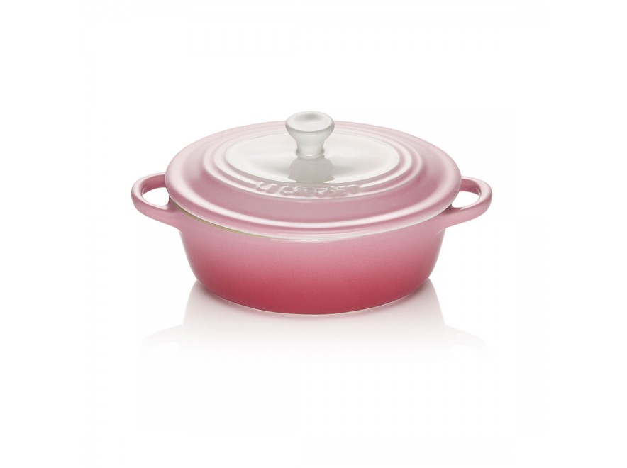 Le Creuset Міні-Кокотница з кришкою 12 см, рожева Ombré Le Creuset Міні-Кокотница з кришкою 12 см, рожева Ombré | https://grandposuda.com.ua