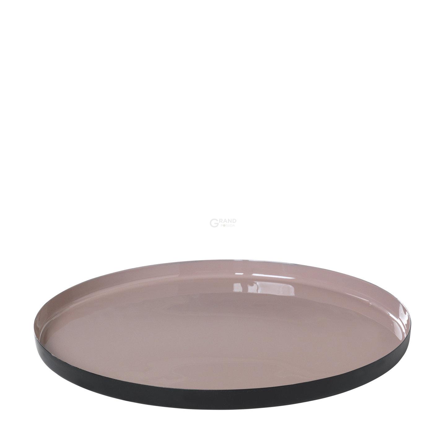 Blomus Поднос круглый 30 см Rose Dust Viso | https://grandposuda.com.ua