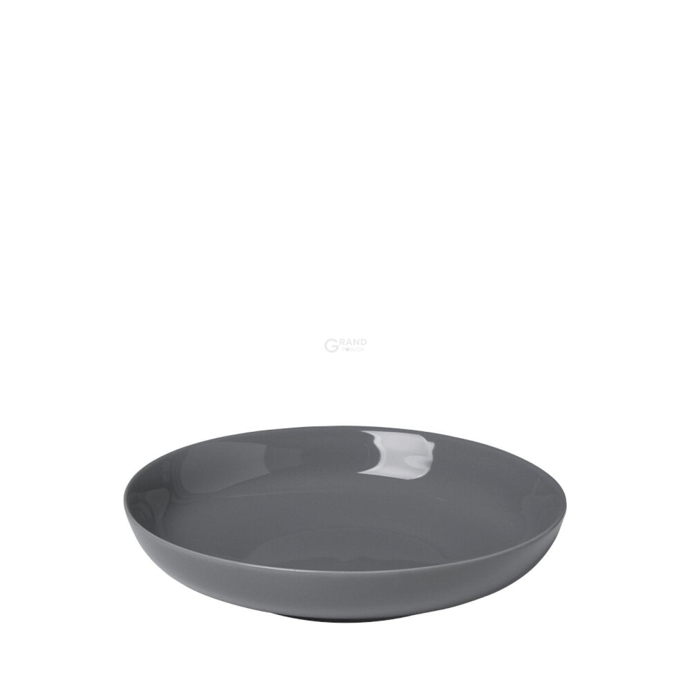 Blomus Тарілка глибока 22 см Sharkskin Ro | https://grandposuda.com.ua