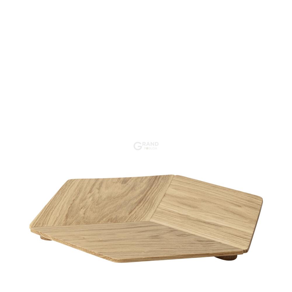 Blomus Поднос дубовый 38,5x3,5x34 см M HEXA Blomus Поднос дубовый 38,5x3,5x34 см M HEXA | https://grandposuda.com.ua