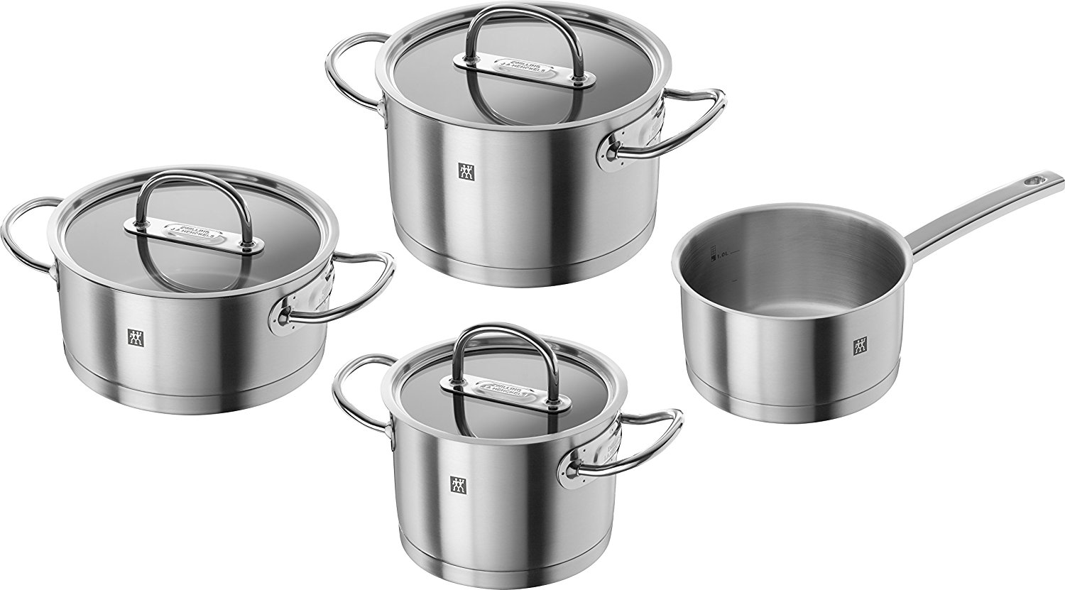 Zwilling Набор кастрюль 4 предмета Prime Zwilling Набор кастрюль 4 предмета Prime | https://grandposuda.com.ua