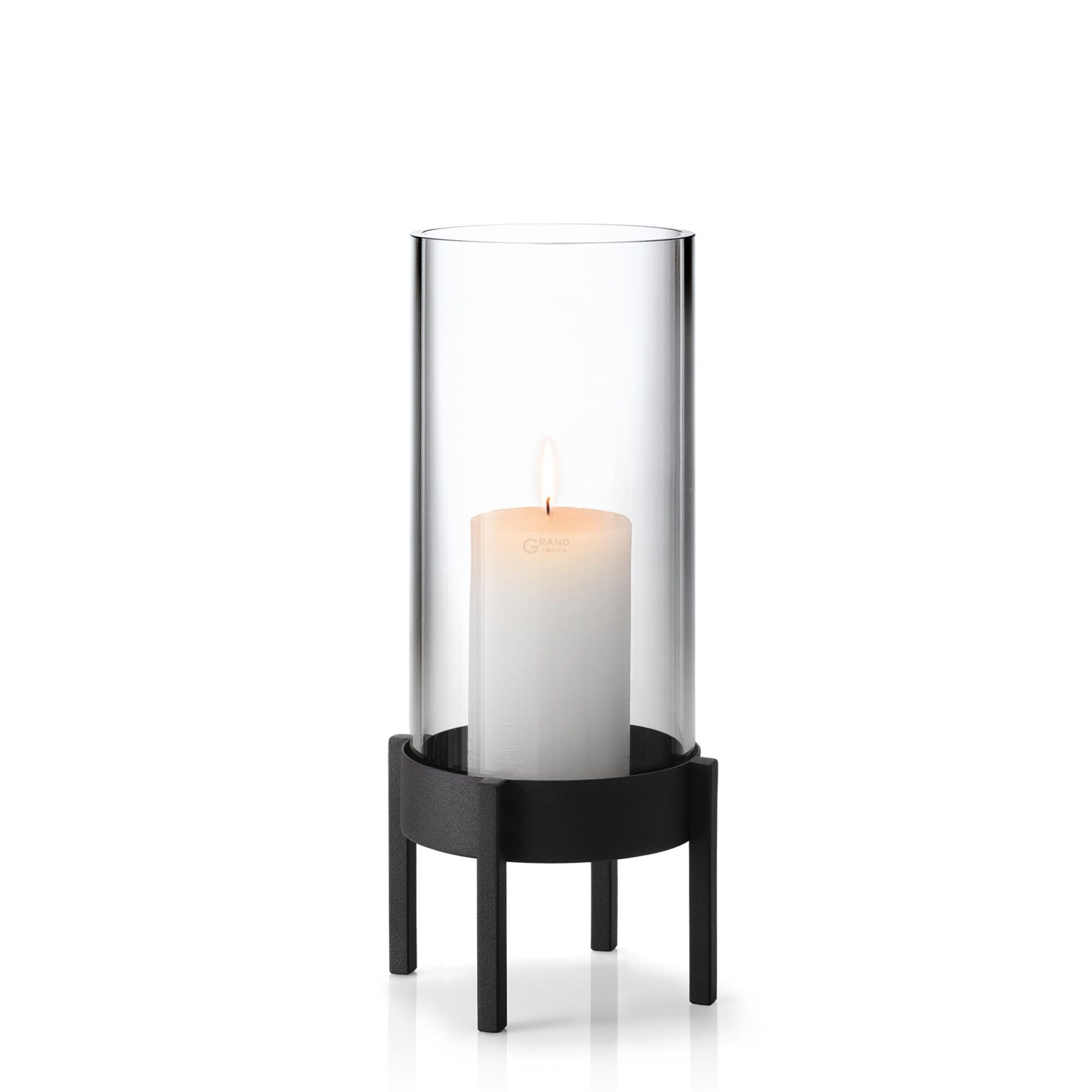 Blomus Стеклянный подсвечник 32х14,5 см Nero Blomus Стеклянный подсвечник 32х14,5 см Nero | https://grandposuda.com.ua