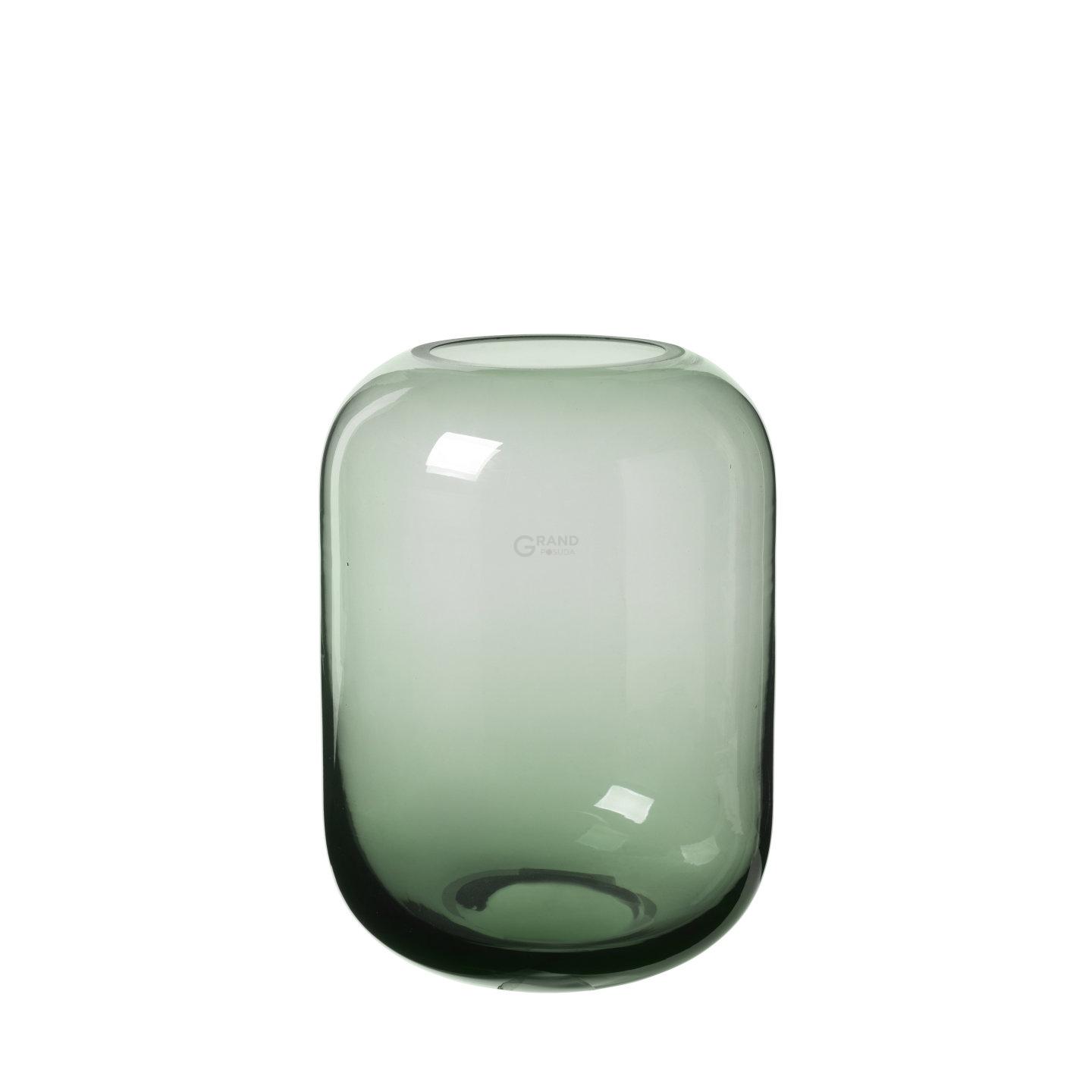 Blomus Ваза 21,5 см зелена Ovalo | https://grandposuda.com.ua