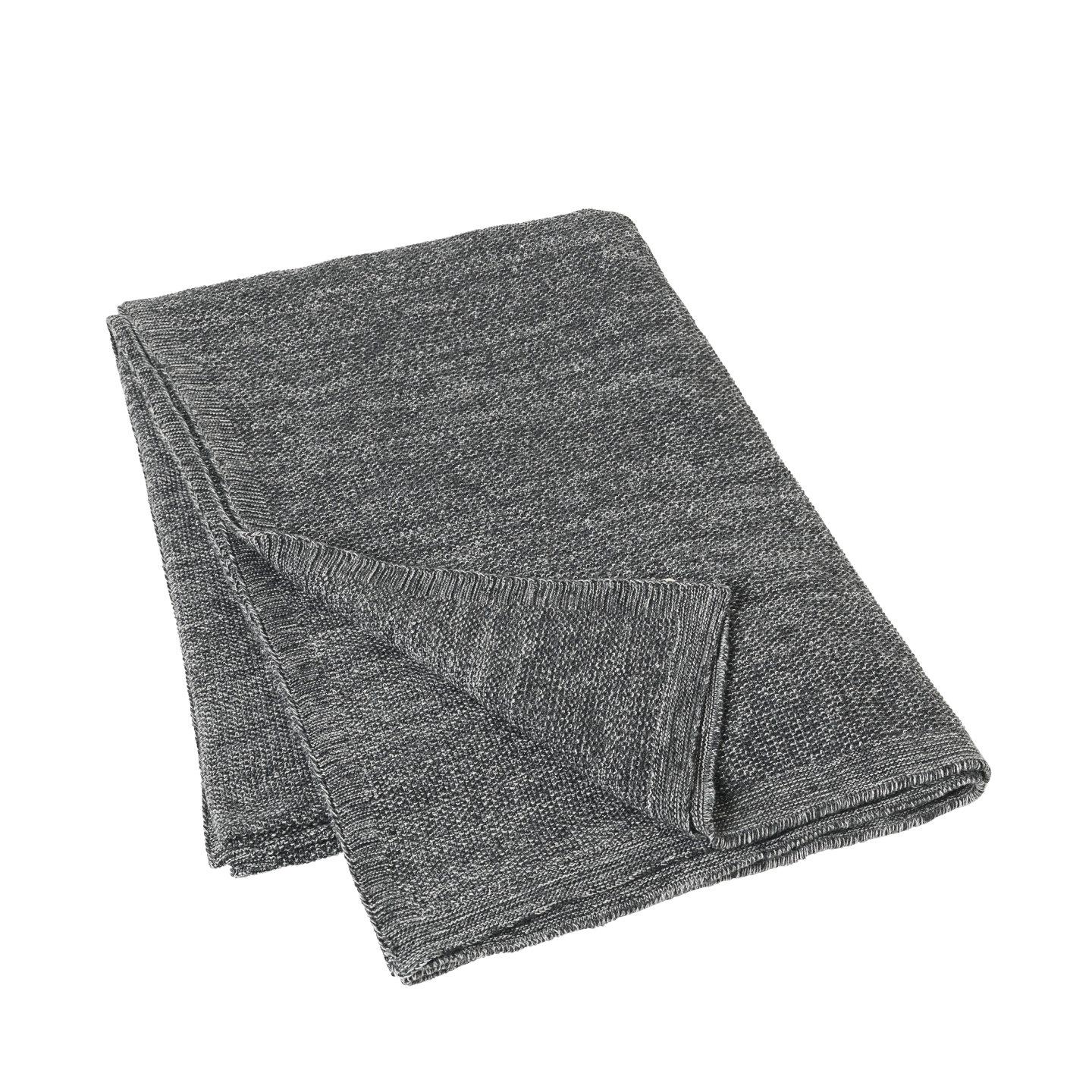 Blomus Плед 125 х 175 см Gunmetal Flexa | https://grandposuda.com.ua
