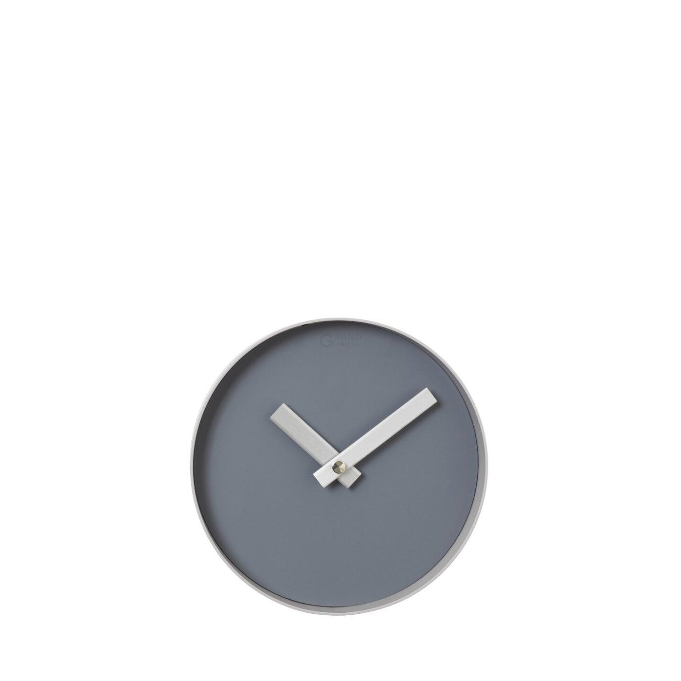 Blomus Часы настенные маленькие серые 20 см Rim | https://grandposuda.com.ua