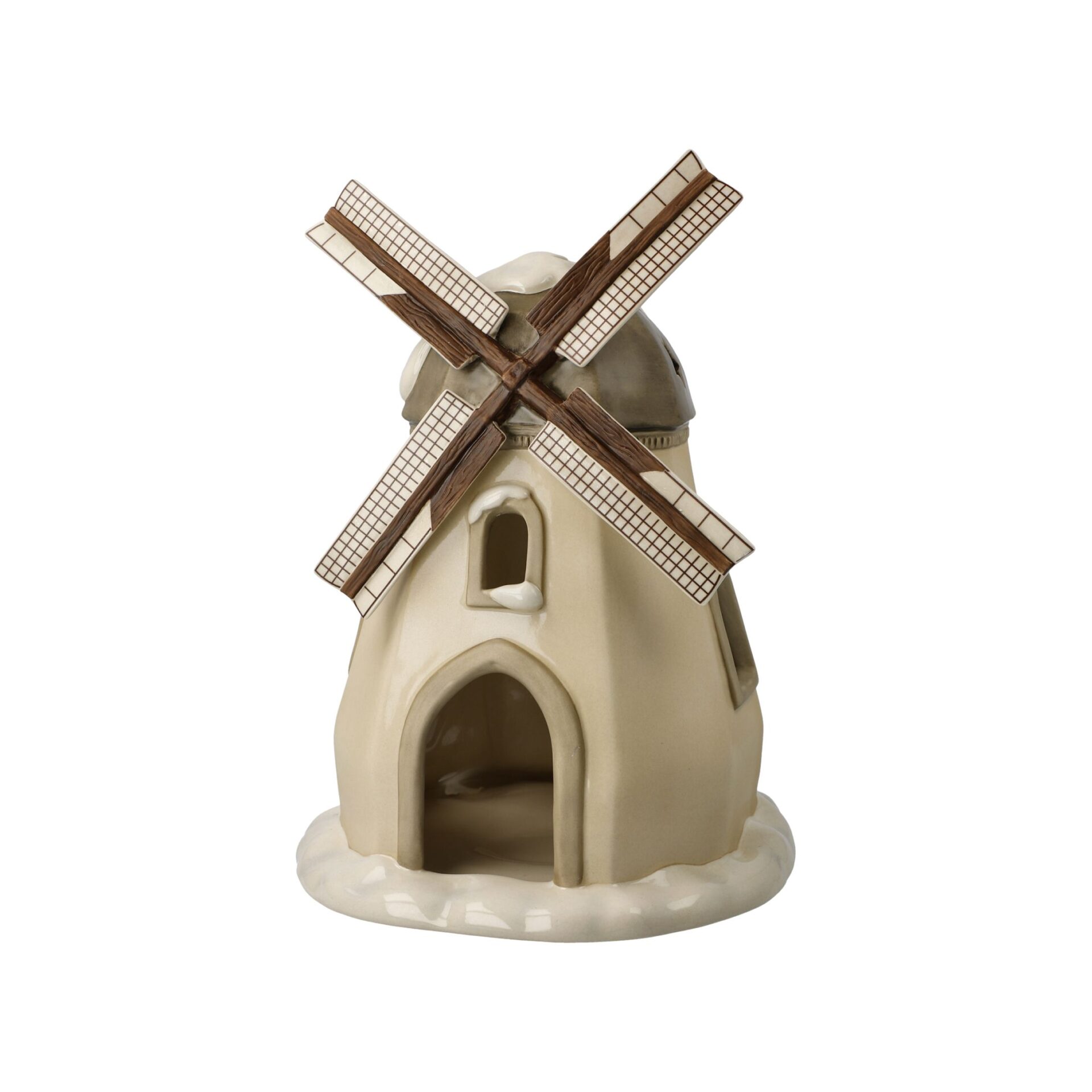 Goebel Фигурка “Заснеженная мельница”, Winterwald | https://grandposuda.com.ua