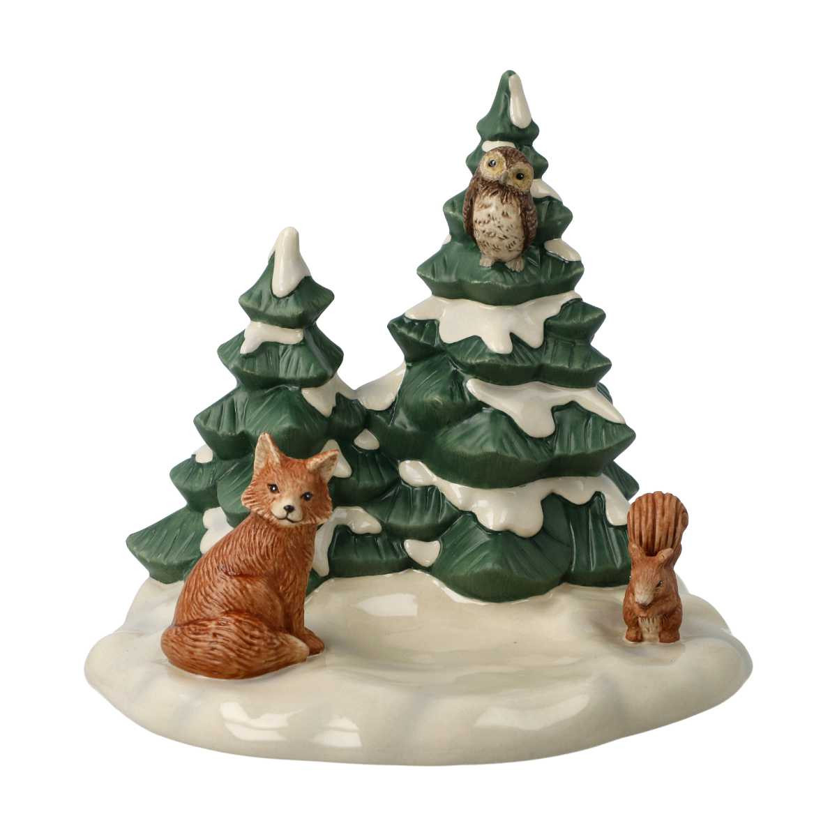 Goebel Фигурка “Лесные звери в рождественском лесу”, Winterwald | https://grandposuda.com.ua