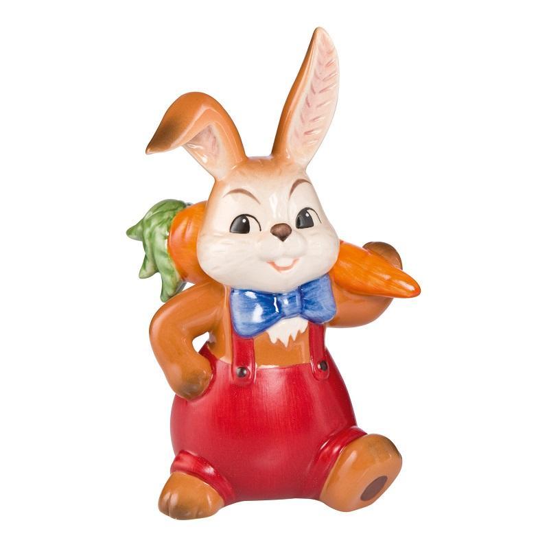 Goebel Фигурка “Пасхальный заяц с морковкой” “Osterüberraschung” | https://grandposuda.com.ua