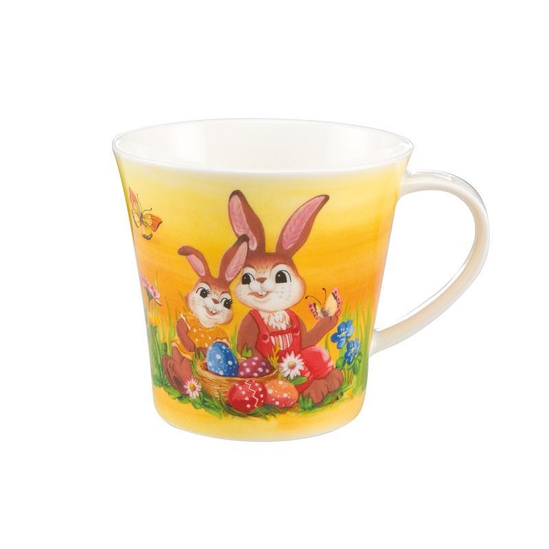 Goebel Кружка с ручкой, 0,35 л, “Lustiges Eiermalen Accessoires Fine Bone China” | https://grandposuda.com.ua