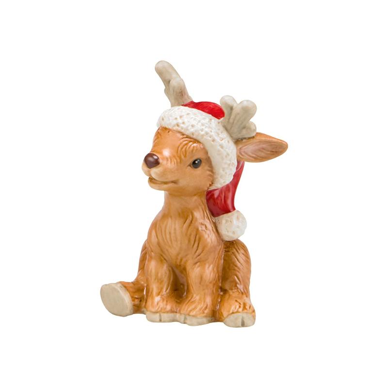 Goebel Фигурка “Северный олень Jamie” “Morgen kommt der Weihnachtsmann” | https://grandposuda.com.ua