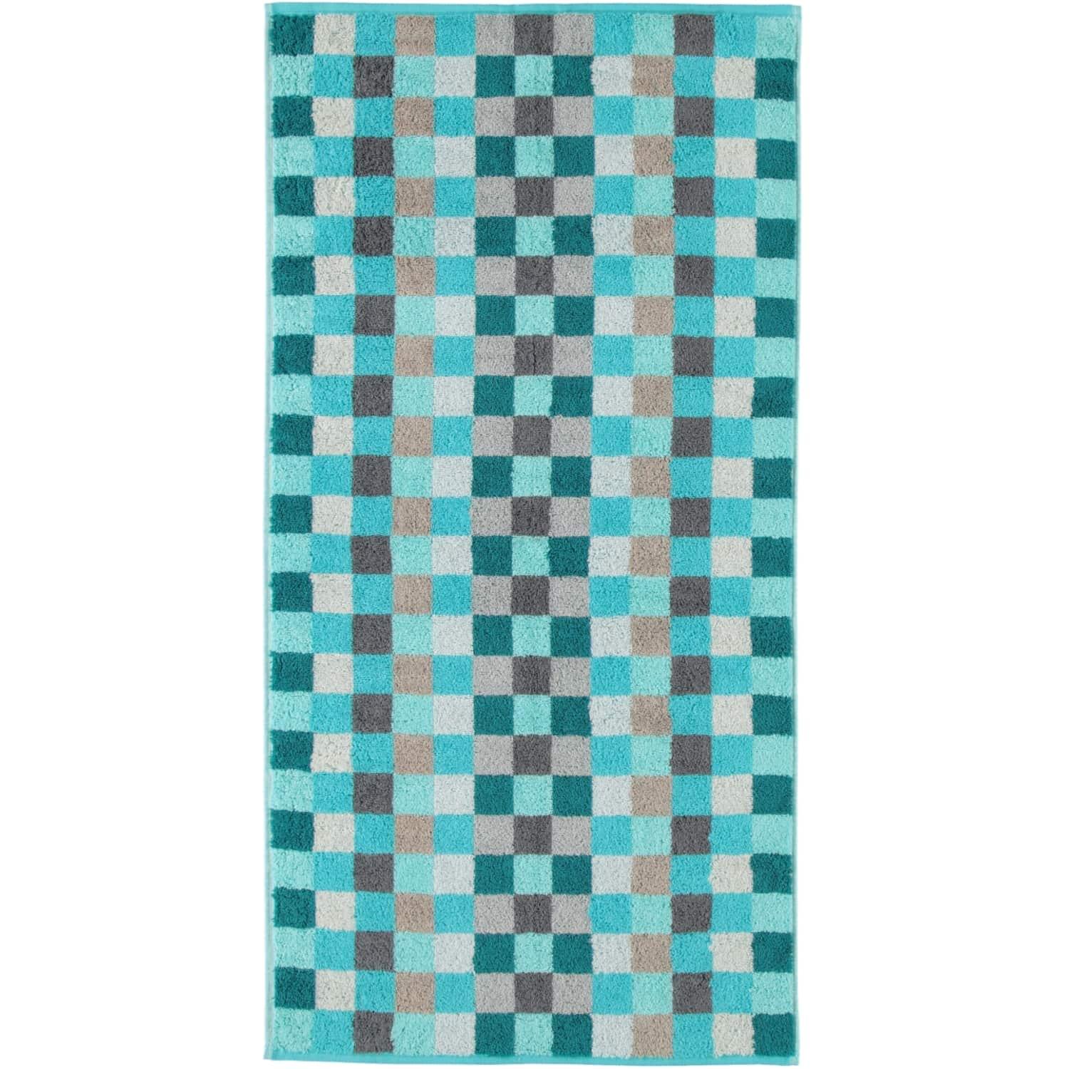 Рушник для рук 50 х 100 см Turquoise Karo Unique Cawo Рушник для рук 50 х 100 см Turquoise Karo Unique Cawo | https://grandposuda.com.ua