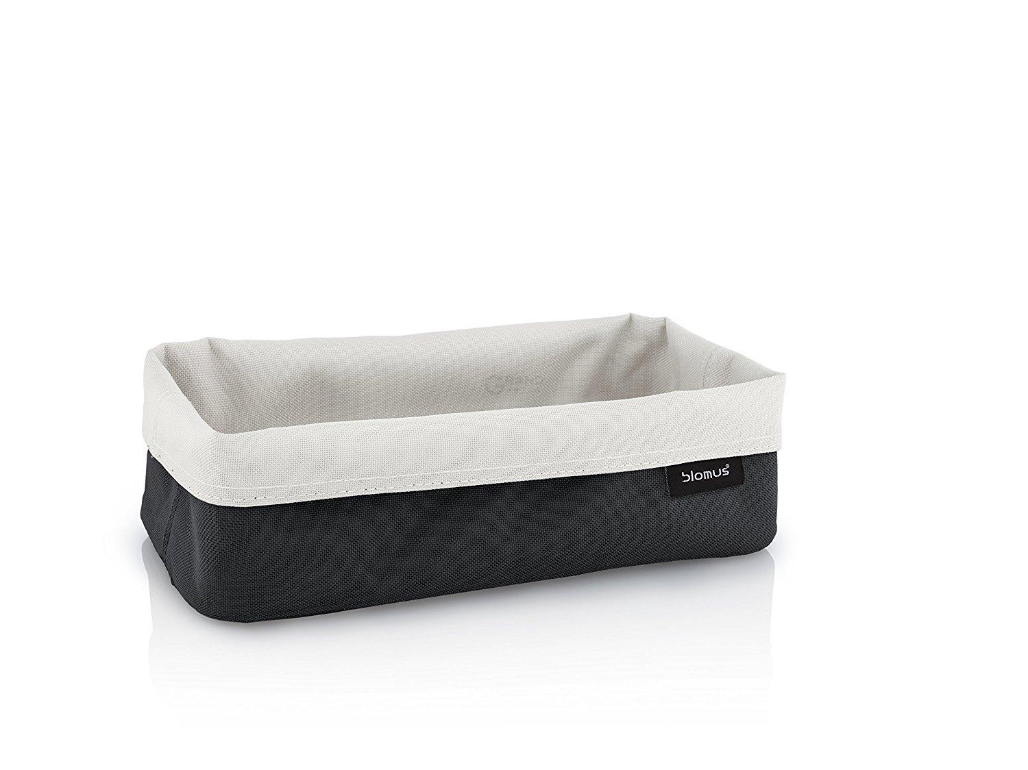 Blomus Корзинка для принадлежностей песок-антрацит 23 x 12 x 9,5 см Ara | https://grandposuda.com.ua