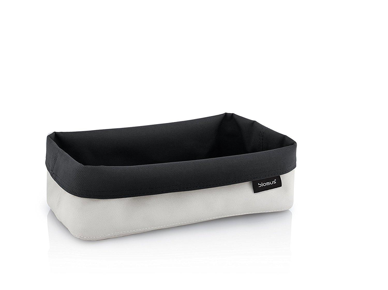 Blomus Корзинка для принадлежностей песок-антрацит 23 x 12 x 9,5 см Ara | https://grandposuda.com.ua