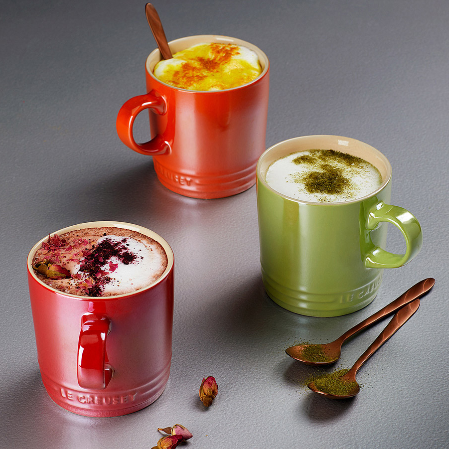 Le Creuset Набор из 4 кружек 350 мл Metallics | https://grandposuda.com.ua