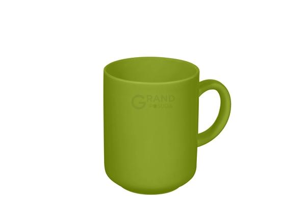 Friesland Набор кружек 0,4 л, 4 предмета, лаймовый Happymix | https://grandposuda.com.ua