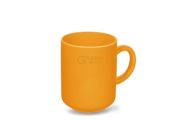 Friesland Набір кухлів 0,4 л, 4 предмета, жовтий Happymix | https://grandposuda.com.ua