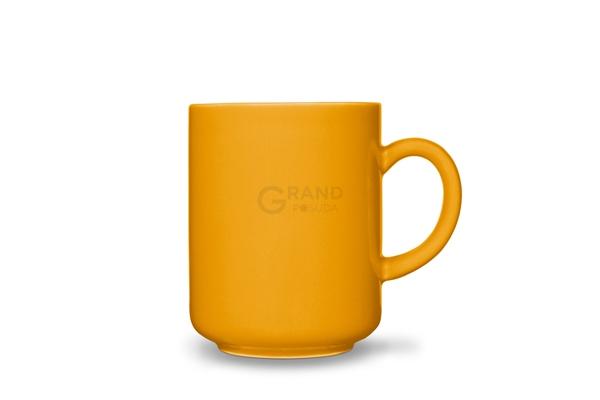 Friesland Набір кухлів 0,4 л, 4 предмета, жовтий Happymix | https://grandposuda.com.ua