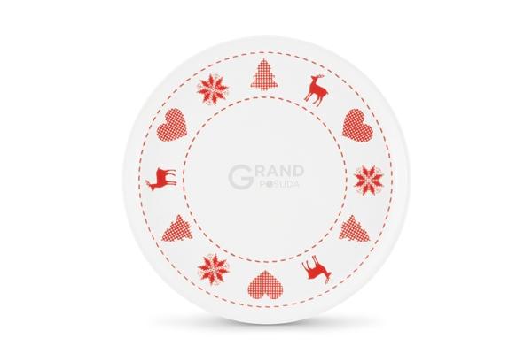 Friesland Набір тарілок для сніданку 19 см, 4 предмета Happymix | https://grandposuda.com.ua