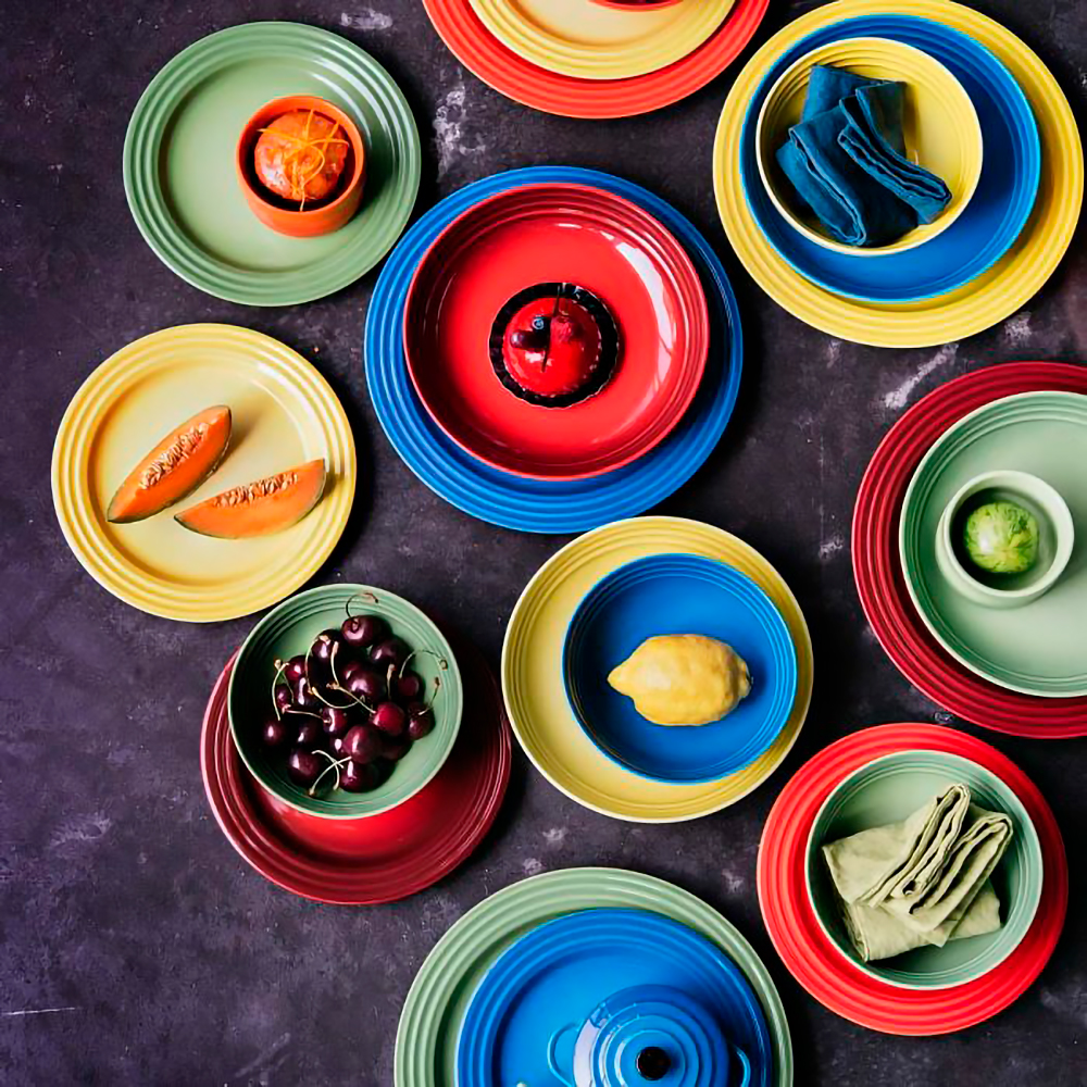 Le Creuset Тарелка для пасты/супа 22 см Cerise | https://grandposuda.com.ua