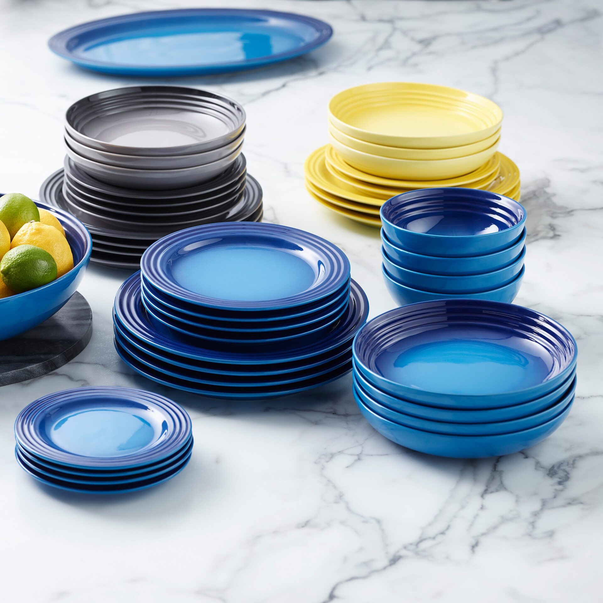Le Creuset Пиала для супа/пасты 22 см Perlgrau | https://grandposuda.com.ua