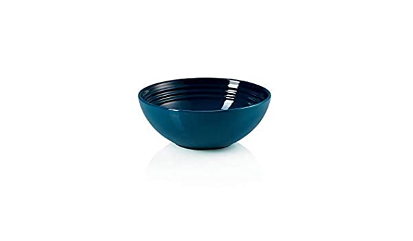 Le Creuset Пиала для мюсли 16,2 см лазурь Deep Teal | https://grandposuda.com.ua
