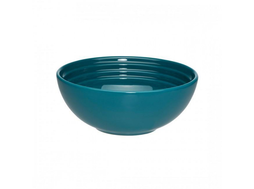 Le Creuset Пиала для мюсли 16,2 см лазурь Deep Teal | https://grandposuda.com.ua