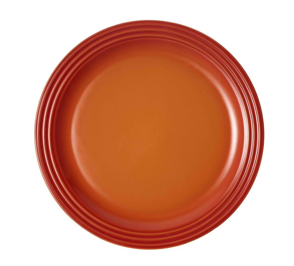 Le Creuset Тарелка обеденная 27 см Flame | https://grandposuda.com.ua