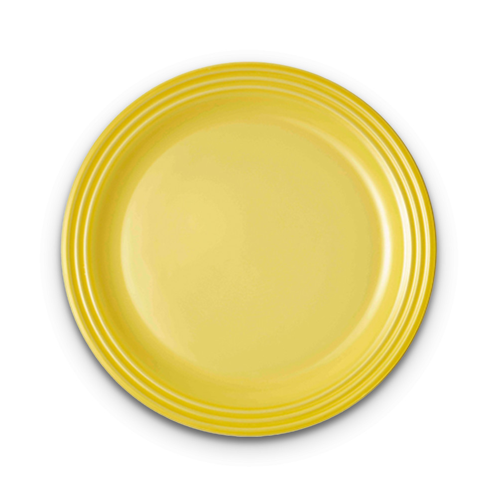 Le Creuset Тарілка обідня 27,2 см жовтий Citrus | https://grandposuda.com.ua