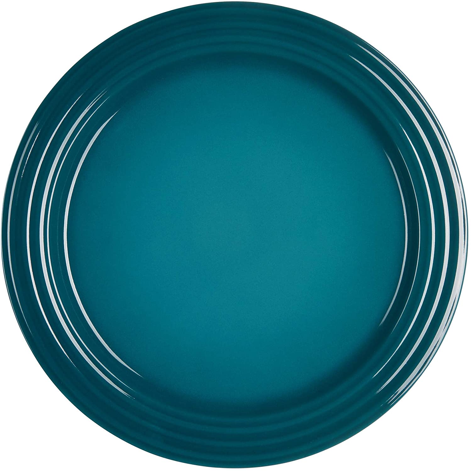 Le Creuset Тарілка обідня 27 см Deep Teal | https://grandposuda.com.ua