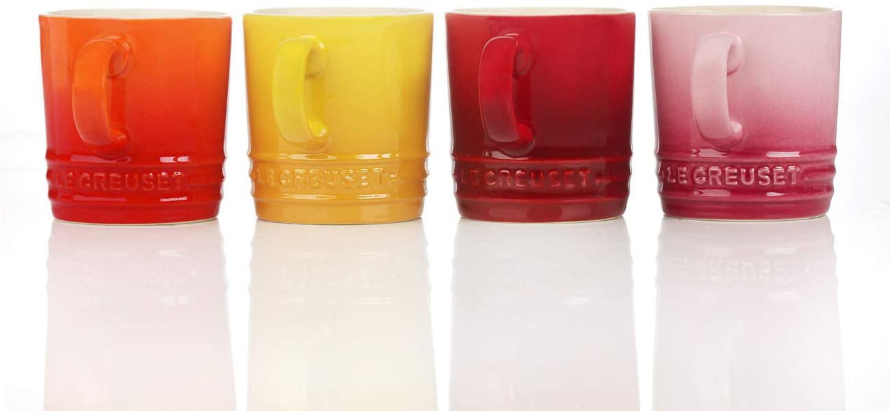 Le Creuset Кружка 350 мл оранжевая Flame | https://grandposuda.com.ua