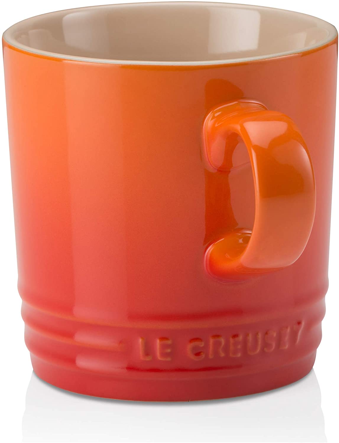 Le Creuset Кружка 350 мл оранжевая Flame | https://grandposuda.com.ua