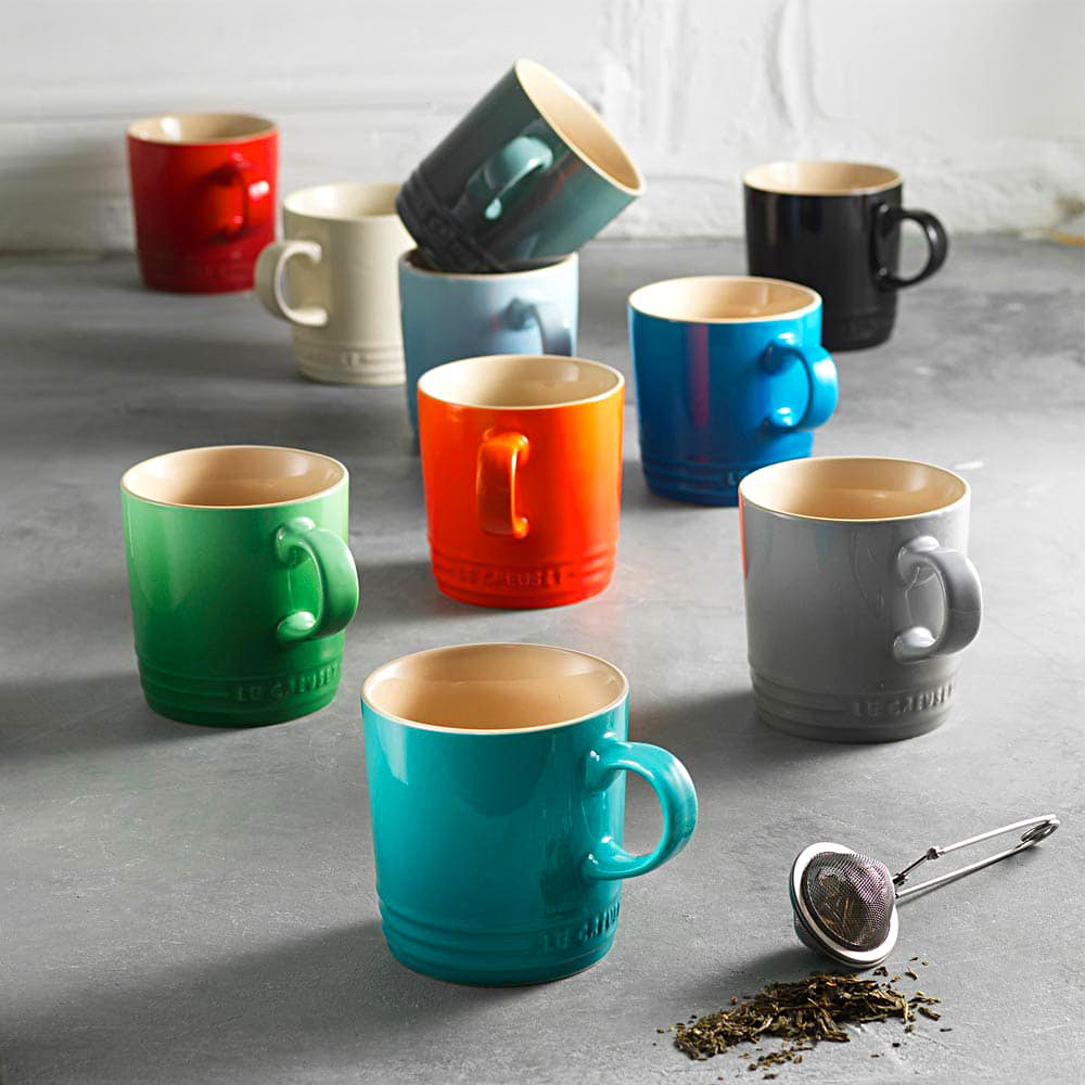 Le Creuset Кружка 350 мл Perlgrau | https://grandposuda.com.ua